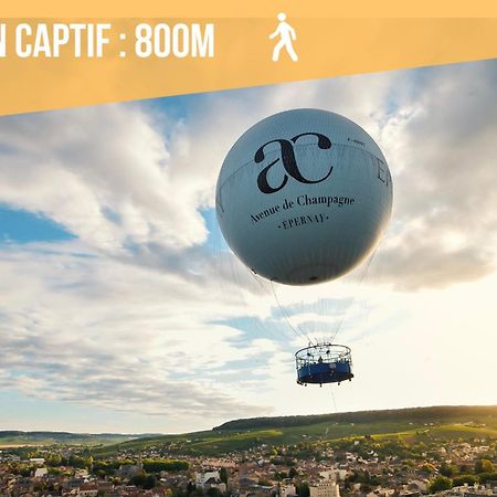 Gite Urbain - La Bulle De Champagne - Parking Épernay Zewnętrze zdjęcie
